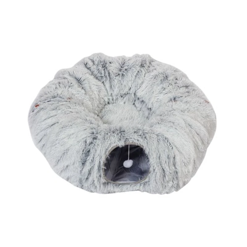 Image of Danish Design Danish Design Cat Tunnel Fur Grey CTFG CTFG