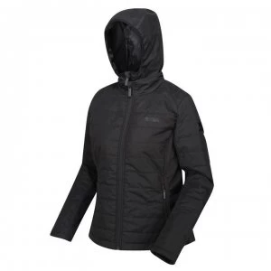 Image of Regatta Winsbury Quilted Baffle Jacket - Black