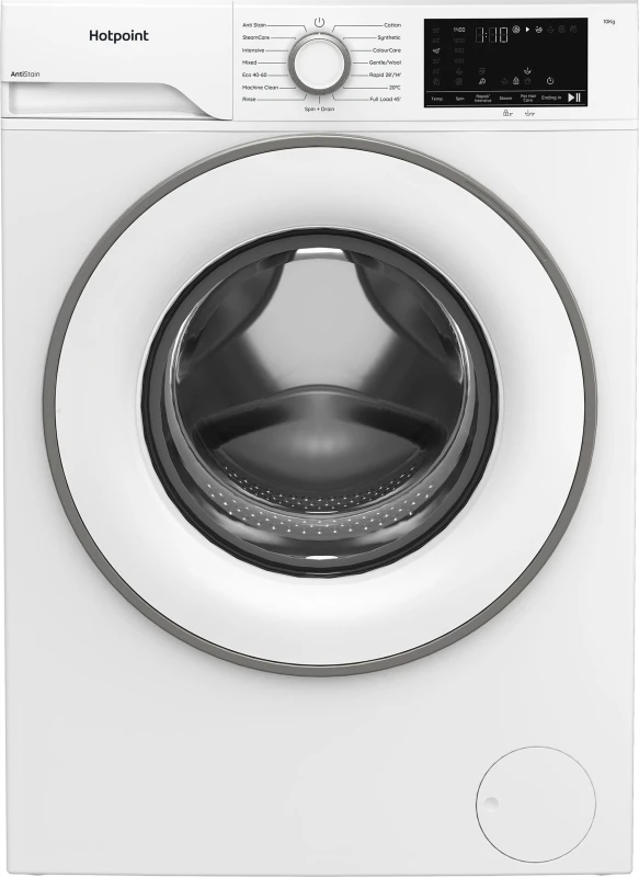 Image of Hotpoint Anti-Stain H 101 ANTI STAIN UK 10KG Washing Machine with 1400 rpm - White - A Rated, White