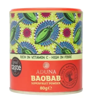 Image of Aduna Baobab Superfruit Powder 80g (Case of 6)