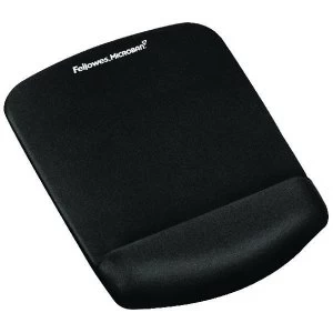 Image of Fellowes Plushtouch Mousepad Wrist Support Black 9252003