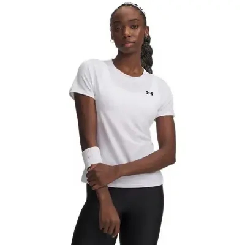 Image of Womens T-Shirt Under Armour Tech Blanc Female M