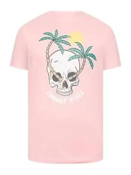 Image of BadRhino Summer Vibes T-Shirt - Orchard Pink, Size 4XL, Men