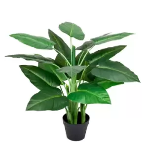 Image of Greenbrokers Artificial Calla Lily Tree In Pot 90Cm/3ft