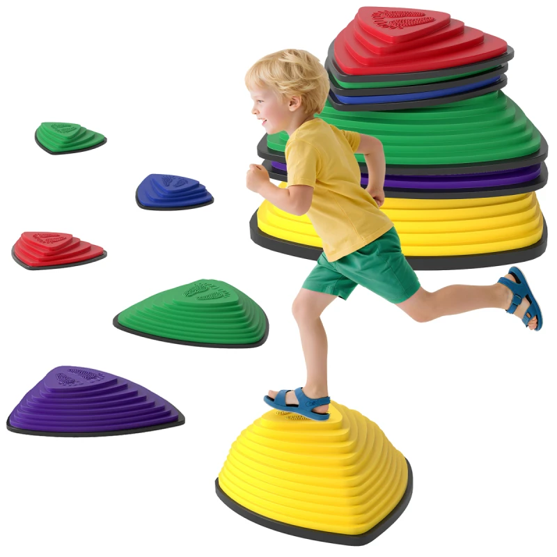 Image of AIYAPLAY AIYAPLAY 6 Pieces Stepping Stones for Balance and Motor Skills