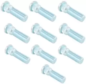 Image of FEBEST Wheel Stud 0184-001-PCS10 TOYOTA,LEXUS,Yaris Schragheck (_P9_),AVENSIS Kombi (T25),Yaris Schragheck (_P1_),COROLLA Verso (ZER_, ZZE12_, R1_)