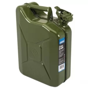 Image of Draper 7610 10L Steel Fuel Can (Green)
