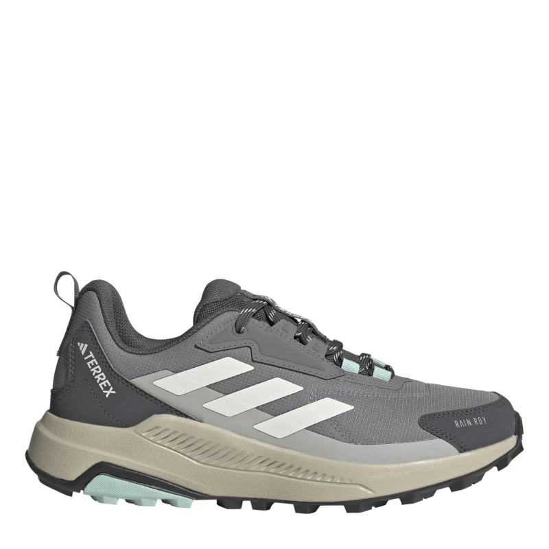 Image of adidas Terrex Anylander RAIN.RDY Hiking Shoes Womens Grey female 5 (38)