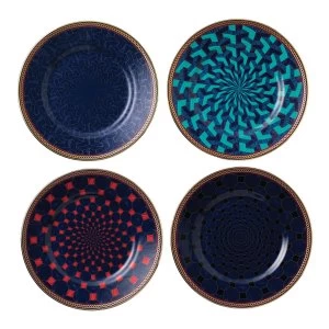 Image of Wedgwood Byzance Accent Small Plate Set Of 4