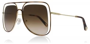 Image of Chloe Poppy Sunglasses Havana / Brown 213 57mm