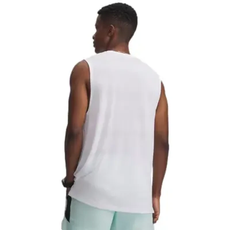 Image of Tank top Under Armour Velociti Blanc Unisex M