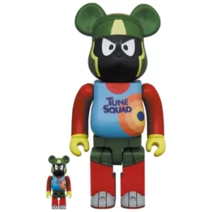 Image of Medicom Space Jam: A New Legacy Marvin The Martian 100% X 400% Be@rbrick 2-Pack