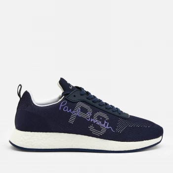 Image of Paul Smith Mens Zeus Running Style Trainers - Dark Navy - UK 8