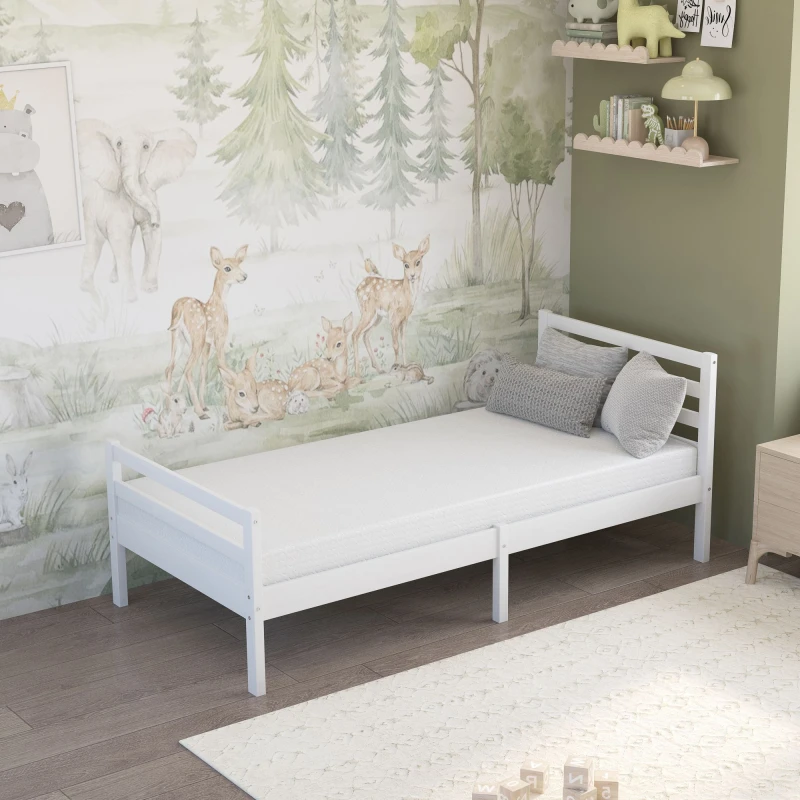 Image of Aspire Kids Eco Foam & Memory Foam Support Mattress, Size Single