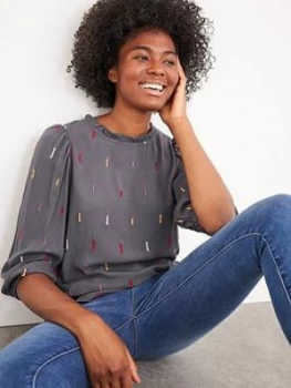 Image of White Stuff Dash Top - Grey