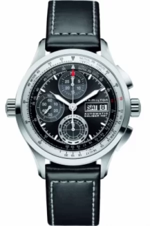 Image of Mens Hamilton Khaki X-Patrol Automatic Chronograph Watch H76556731