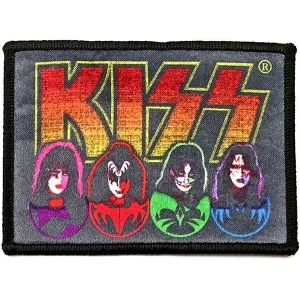 Image of KISS - Faces & Icons Standard Patch