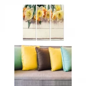 Image of MDF7419212 Multicolor Decorative MDF Painting (3 Pieces)