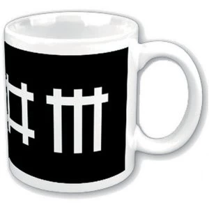 Image of Depeche Mode - Logo Boxed Standard Mug