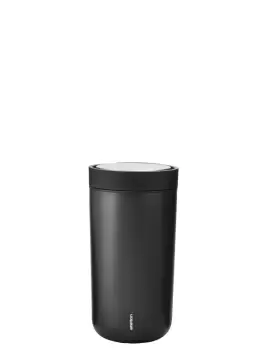 Image of Stelton To Go Click Cup 0 2 l Black Metallic