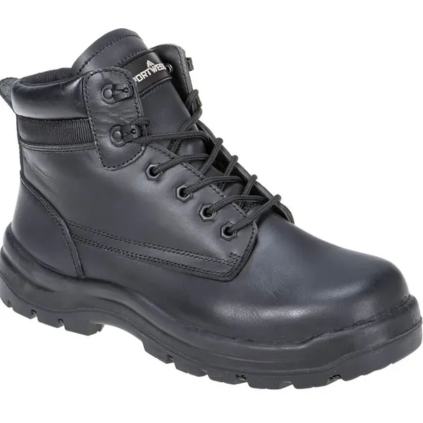 Image of Portwest Mens Foyle Safety Boots FD11BKR48 Colour: Black