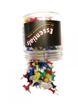 Image of Value Push Pin Assorted Colours PK200