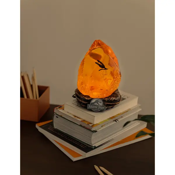 Image of Jurassic Park Amber Lamp