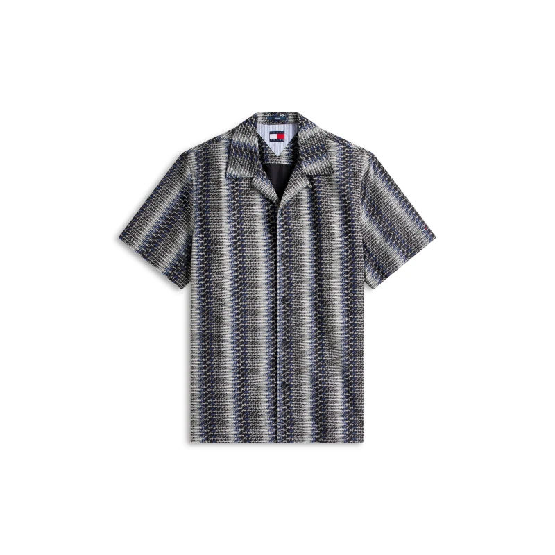 Image of Tommy Jeans TJ AOP SS Shirt Sn62 Black Aop male M