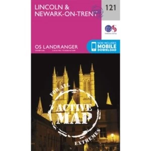 Image of Lincoln & Newark-on-Trent by Ordnance Survey (Sheet map, folded, 2016)