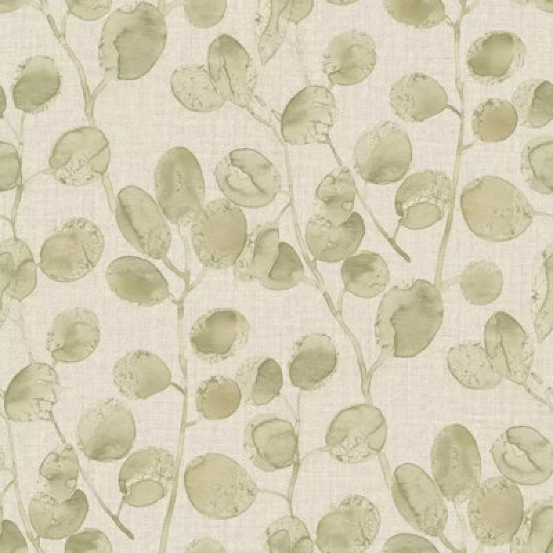 Image of Holden Decor Holden Opus Eucalypto Leaves Botanical Garden Leaf Textured Vinyl Sage Green Wallpaper