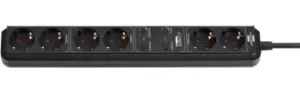 Image of Brennenstuhl 1159760936 Smart power strip 6 AC outlet(s) 1.5 m Black