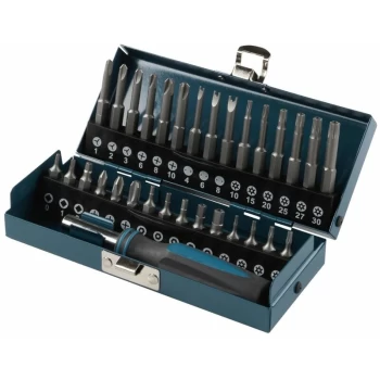Image of Combi Safety Bit Box 31 pieces 1386000 - Wolfcraft