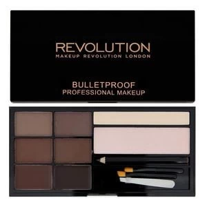Image of Makeup Revolution Ultra Brow Palette Medium to Dark
