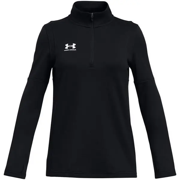 Image of Under Armour Ch Midlayer Jn43 Drill Tops 7-8 (S) Black 55770403175