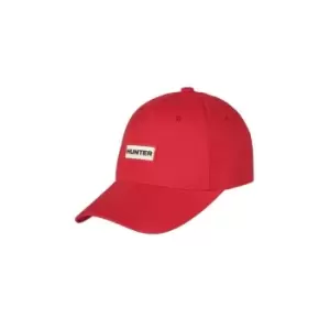 Image of Hunter Hunter Logo Baseball Cap - Red