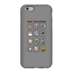 Image of Nintendo Super Mario Know Your Enemies Phone Case - iPhone 6 - Tough Case - Matte