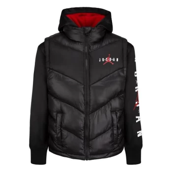 Image of Air Jordan Jacket Junior Boys - Black