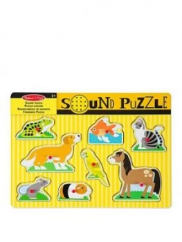 Image of Melissa & Doug Pets Sound Puzzle
