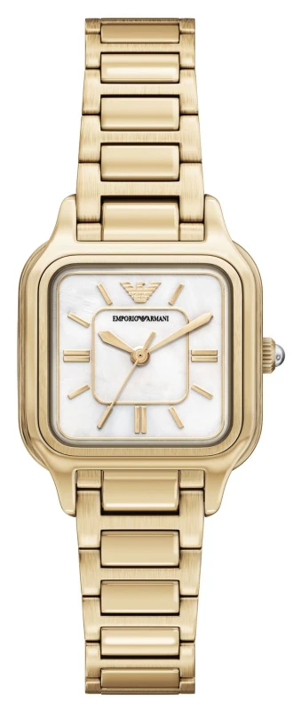 Image of Emporio Armani AR11744 Cecilia (35mm) White Mother-of-Pearl Watch