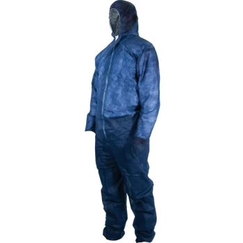 Image of Disposable Coverall Blue (M) - Sitesafe