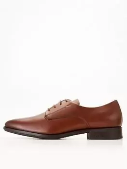 Image of BOSS Colby_derb_lt_n Shoe, Brown, Size 7, Men