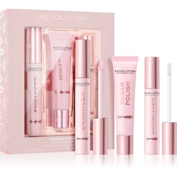 Image of Makeup Revolution Kiss & Care Lip Set
