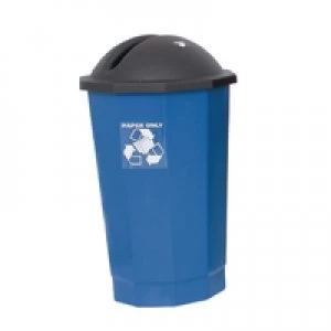 Image of Slingsby VFM Black Blue Recycling Paper Bank