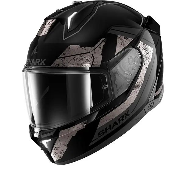 Image of Shark SKWAL i3 Rhad Black Chrom Anthracite KUA Full Face Helmet Size XL