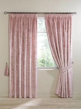 Image of Laurence Llewelyn-Bowen Scarpa Pleated Curtains In Indigo