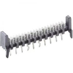 Image of Lumberg MICS 20 Micro Module Blade Connector With Retaining Hooks Soldering contacts are arraged in double row Number of