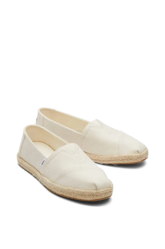 Image of TOMS Womens Alpargata Rope Shoe in Natural Size: 4 Natural Female 4