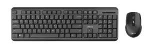 Image of Trust TKM-350 keyboard Mouse included RF Wireless QWERTZ German Black