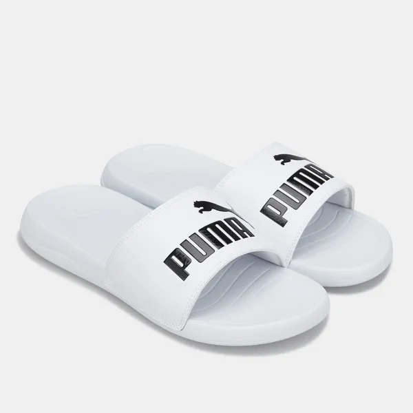 Image of Puma Popcat 20 Slider's Size10 - White/Black