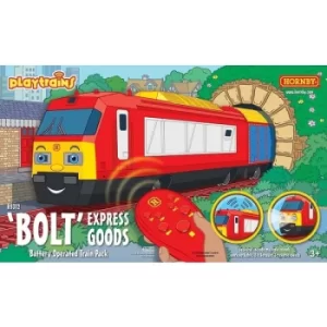 Image of Hornby Playtrains Bolt Express Goods Battery Operated Train Pack